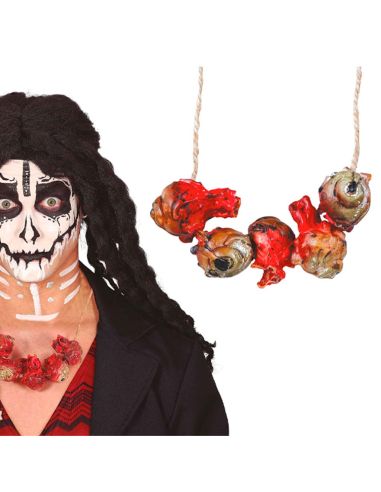 Collar ojos sangrientos Tienda de disfraces online - Mercadisfraces