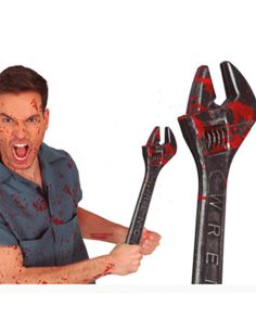 Llave Inglesa con Sangre Tienda de disfraces online - Mercadisfraces