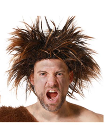 Peluca Cavernícola Tienda de disfraces online - Mercadisfraces