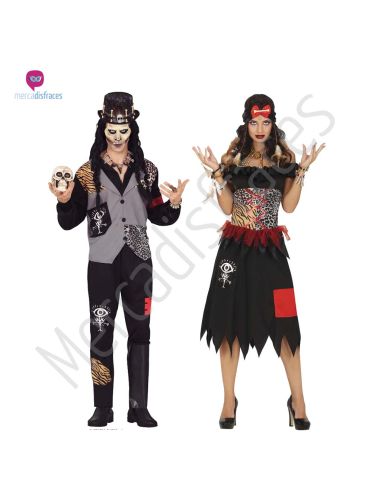 Pareja disfraces Voodoo Tienda de disfraces online - Mercadisfraces