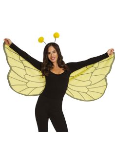 Alas de abeja con diadema Tienda de disfraces online - Mercadisfraces