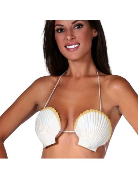 Sujetador Hawaiano de Conchas Tienda de disfraces online - Mercadisfraces