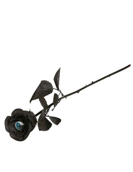 Flor azul y negra con ojo Tienda de disfraces online - Mercadisfraces