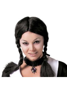 Peluca Trenzas adulta Tienda de disfraces online - Mercadisfraces