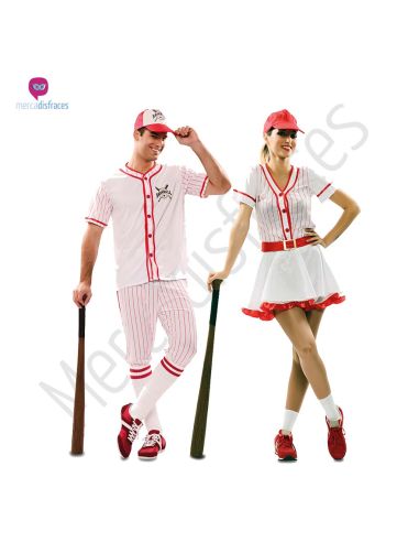 Disfraces Grupos Pareja Béisbol Tienda de disfraces online - Mercadisfraces
