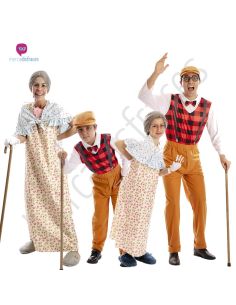 Disfraces Grupo Abuelos Tienda de disfraces online - Mercadisfraces