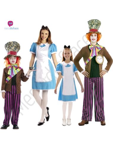 Disfraces Grupo Alicia y Sombrereros Tienda de disfraces online - Mercadisfraces