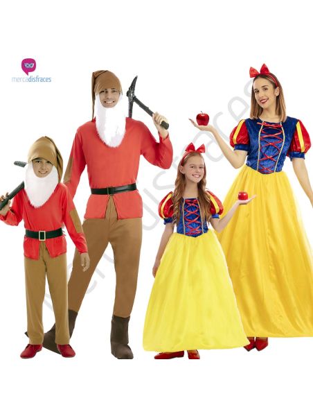 Disfraces Grupo Blancanieves y Enanitos Tienda de disfraces online - Mercadisfraces