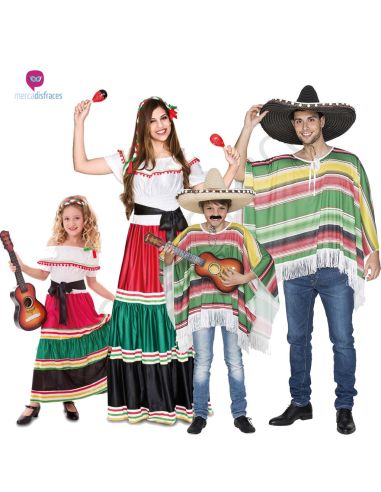 Disfraces Grupo Mejicanos Tienda de disfraces online - Mercadisfraces