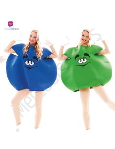 Disfraces Grupo Caramelo Verde y Azul Tienda de disfraces online - Mercadisfraces