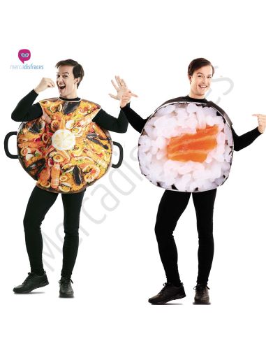 Disfraces Grupo Paella y Sushi Tienda de disfraces online - Mercadisfraces