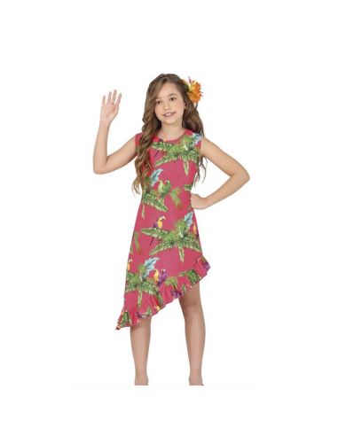 Disfraz Vestido Tropical Niña Tienda de disfraces online - Mercadisfraces