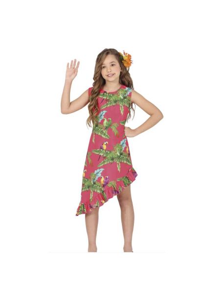 Disfraz Vestido Tropical Niña Tienda de disfraces online - Mercadisfraces