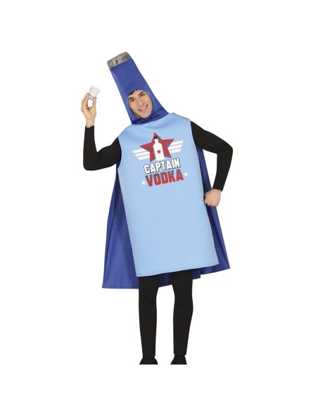 Disfraz Botella Capitán Vodka Tienda de disfraces online - Mercadisfraces