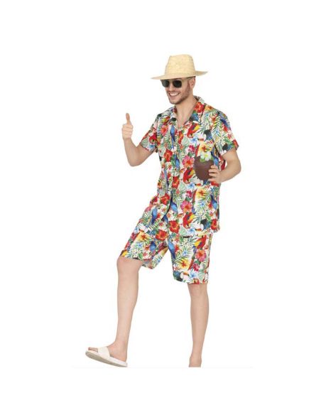 Disfraz Conjunto Tropical Adulto Tienda de disfraces online - Mercadisfraces