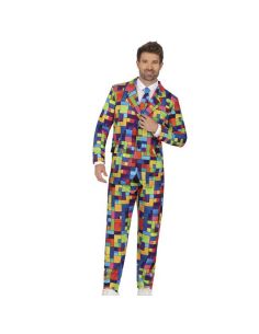 Disfraz Traje de Bloques Tienda de disfraces online - Mercadisfraces
