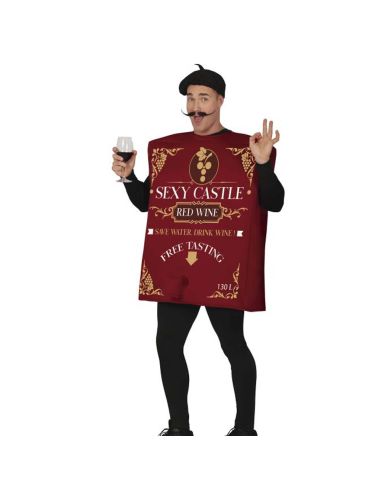 Disfraz Cartón de Vino Tienda de disfraces online - Mercadisfraces