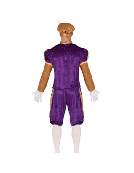 Disfraz Paje Púrpura Tienda de disfraces online - Mercadisfraces