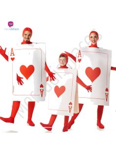 Disfraces Grupo Carta Corazones Tienda de disfraces online - Mercadisfraces