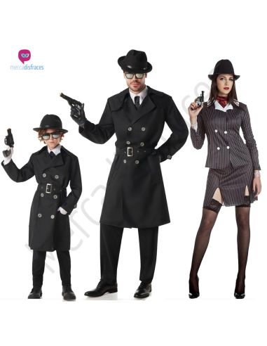 Disfraces Grupo Gangsters Tienda de disfraces online - Mercadisfraces