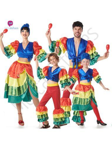 Disfraces Grupo Brasileños Tienda de disfraces online - Mercadisfraces