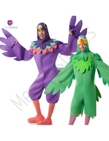Disfraz Pareja Loros Tienda de disfraces online - Mercadisfraces
