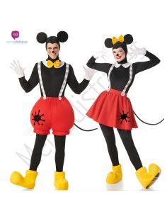 Disfraz Pareja Ratones | Envío 24h | Versión clásica o Halloween