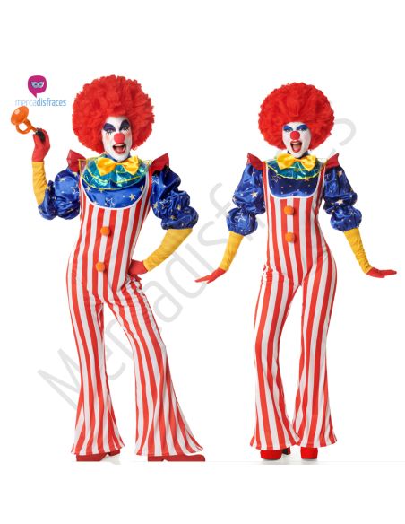 Disfraz Pareja Payasos Rayas Tienda de disfraces online - Mercadisfraces Disfraz Pareja Payasos Rayas Tienda de disfraces online - Mercadisfraces