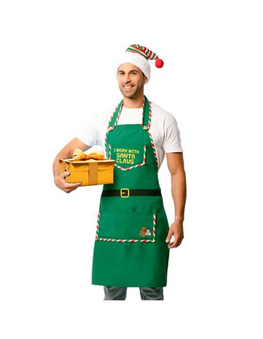 Disfraz Delantal Elfo Tienda de disfraces online - Mercadisfraces