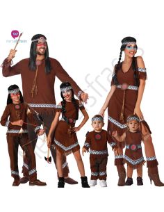 Disfraces Grupo de Indios Tienda de disfraces online - Mercadisfraces