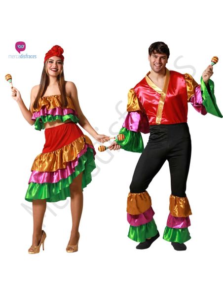 Disfraz Pareja Rumberos Tienda de disfraces online - Mercadisfraces Disfraz Pareja Rumberos Tienda de disfraces online - Mercadisfraces