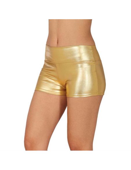 Shorts Metálicos Oro Tienda de disfraces online - Mercadisfraces