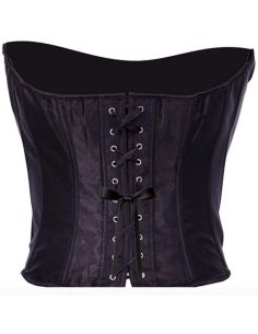 Corpiño Liso Negro Tienda de disfraces online - Mercadisfraces 2