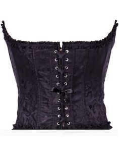 Corpiño Puntilla Negro Tienda de disfraces online - Mercadisfraces 2