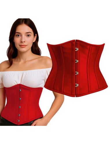 Corset Rojo Tienda de disfraces online - Mercadisfraces