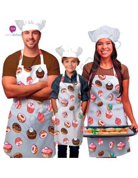 Disfraces Grupo Cocineros Tienda de disfraces online - Mercadisfraces