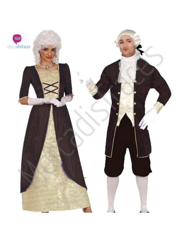 Disfraz Pareja Epoca Tienda de disfraces online - Mercadisfraces