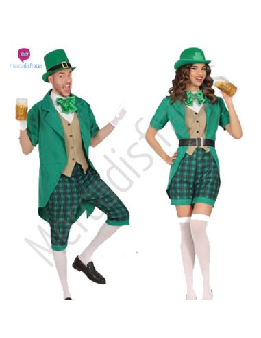 Disfraz Pareja St.Patrick Tienda de disfraces online - Mercadisfraces
