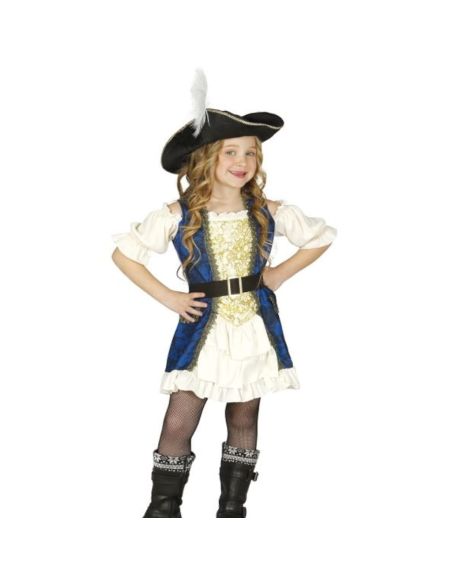 Disfraz Capitana Pirata para niña Tienda de disfraces online - Mercadisfraces