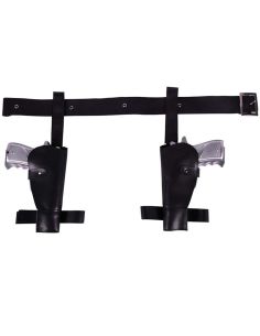 Cartuchera doble con pistolas Tienda de disfraces online - Mercadisfraces 2