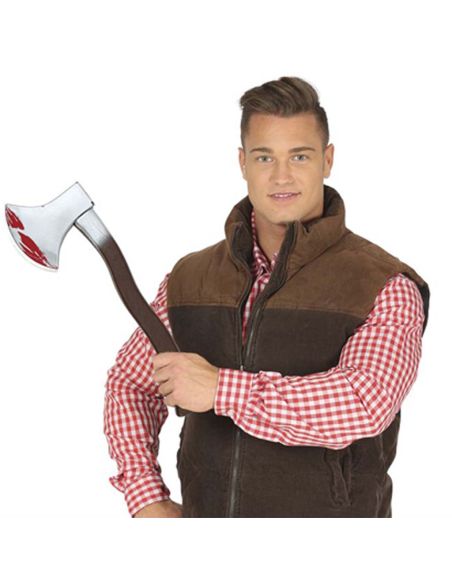 Hacha Sangrienta Tienda de disfraces online - Mercadisfraces