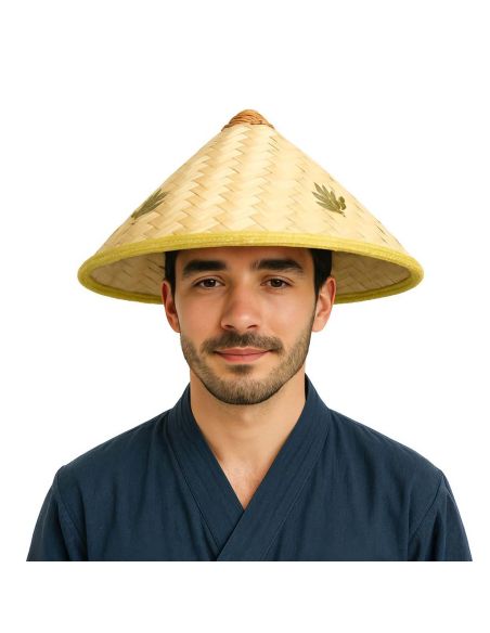 Sombrero vietnamita paja Tienda de disfraces online - Mercadisfraces