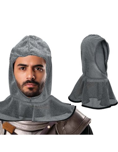 Capucha Guerrero Medieval Adulto Tienda de disfraces online - Mercadisfraces