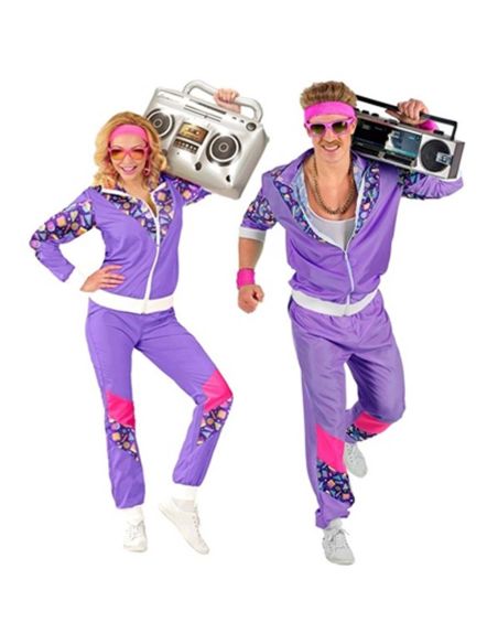 Disfraz Chandal Lila Tienda de disfraces online - Mercadisfraces