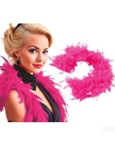 Boa color Fucsia Tienda de disfraces online - Mercadisfraces