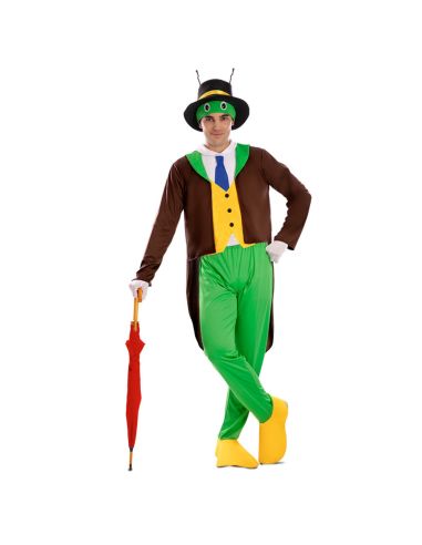 Disfraz de Grillo Simpático para Hombre Tienda de disfraces online - Mercadisfraces