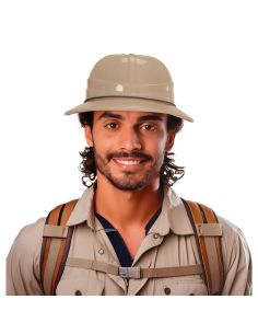 Sombrero Explorador de plástico Tienda de disfraces online - Mercadisfraces