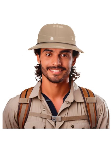 Sombrero Explorador de plástico Tienda de disfraces online - Mercadisfraces