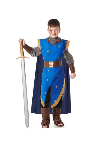 Disfraz Caballero Medieval Azul Tienda de disfraces online - Mercadisfraces