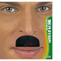 Bigote Chaplin Negro Tienda de disfraces online - Mercadisfraces